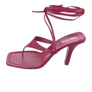 Paris Texas Fuchsia Strappy Heels